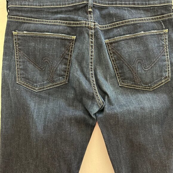 Citizens Of Humanity COH Ava Low Rise Straight Leg Jeans SZ32 Medium Wash Denim - Picture 5 of 11